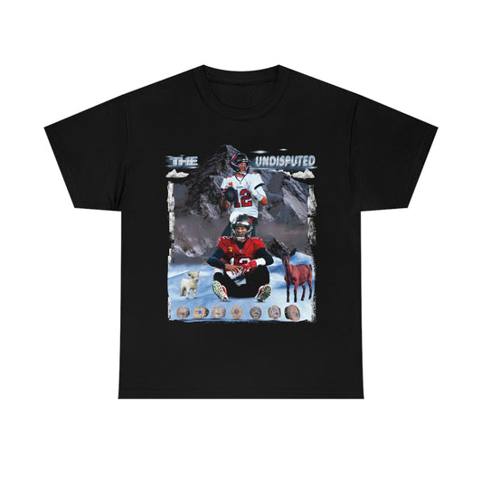 Bucs Brady The Undisputed | GOAT Collection Tee WITH FREE POSTER!